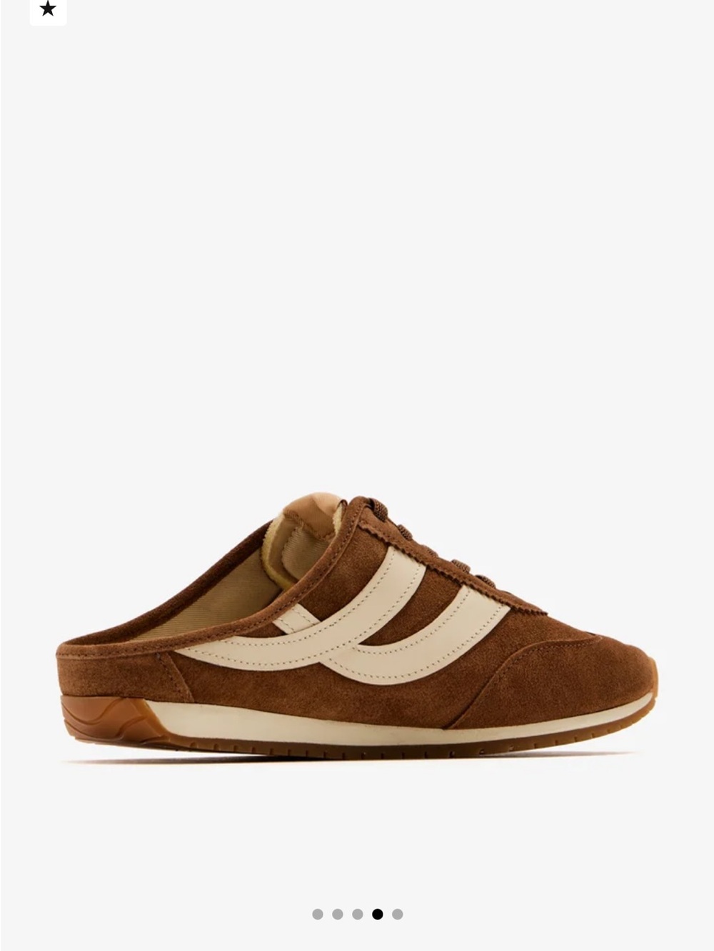 Vince Oasis Runnet Mule
Brown Suede Sneakers with Cream Side Stripes Size 9 - Picture 4 of 6
